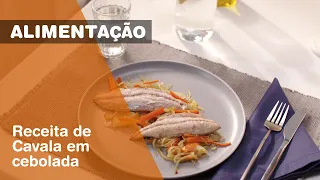 Receita de Cavala em cebolada