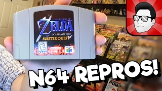 N64 Repros are Real! WORKING Zelda Master Quest, and How to Spot a Fake Cartridge