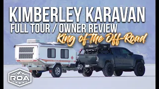 FULL TOUR/OWNER REVIEW OF Kimberley Karavan OFF-ROAD trailer by RVsofAMERICA  ROA overland (2021)