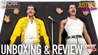 Freddie Mercury Live Aid / Wembley 1/6 Scale Figure Win.C Unboxing & Review