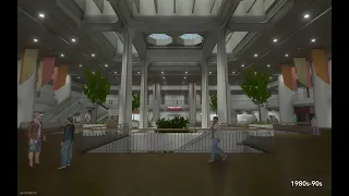 Cinderella City Mall Simulation - Blue Mall Time-Traveling