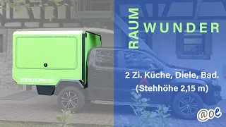 Flip 90 Pickup-Kabine, das absolute Raumwunder!