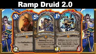 I Upgraded My Ramp Druid To Break The Meta Again! Voyage to the Sunken City | Hearthstone