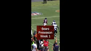 Bears preseason week 1