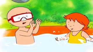 Caillou English Full Episodes | Caillou in the Paddling Pool | Cartoon Movie | Cartoons for Kids