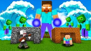 THỬ THÁCH SÓNG THẦN HEROBRINE VÀ THẾ GIỚI HEROBRINE TRONG MCPE | Thử Thách SlenderMan