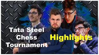Tata Steel Chess Tournament 2021 Highlights - Part 1