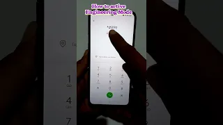 Secret code to open Engineering mode