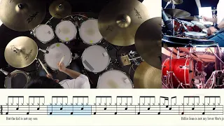 Billie Jean-Michael Jackson-유한선-일산드럼학원,화정드럼학원,드럼악보,드럼커버,Drum cover,drumsheetmusic,drumscore