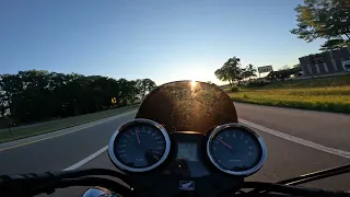 Honda CB 1100 Red line ride