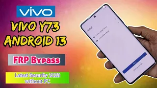 Vivo Y75 5G Android 13 FRP Bypass without PC | Vivo Latest Security Unlock 2023