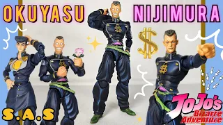 Medicos Super Action Statue Okuyasu Nijimura Unboxing And Review! Jojos Bizarre Adventure