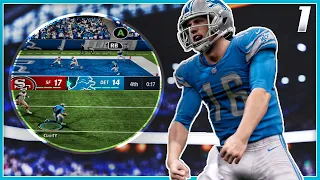 Jared Goff's DEBUT as Lions Starting QB || Madden 21 Lions Franchise Ep 1