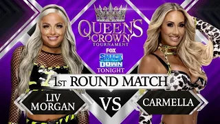 Carmella vs Liv Morgan (Queen's Crown Tournament 1st Round - Full Match)