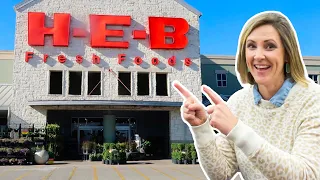 BEST GROCERY STORE EVER? // VIEWERS MADE MY SHOPPING LIST for HEB 1ST TIME!