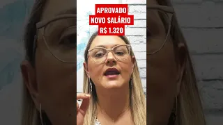 🔴 APROVADO - NOVO SALÁRIO - INSS - 1.320 - ANIELI EXPLICA | #SHORTS