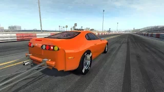 TOYOTA SUPRA DE ARRANCADA, NOVO MOTOR A DIESEL! BeamNG.drive