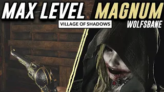 MAX LEVEL WOLFSBANE MAGNUM vs Bosses - Resident Evil Village - VOS Difficulty Gameplay