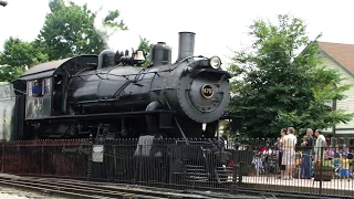 Steam Engine Pulling Into Strasburg Station