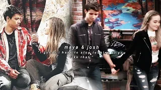 maya and josh | "i guess i have to stop looking at you like that." | girl meets world