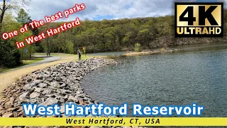 West Hartford Reservoir in 4K - The best park in West Hartford [4K VIDEO], CT, USA