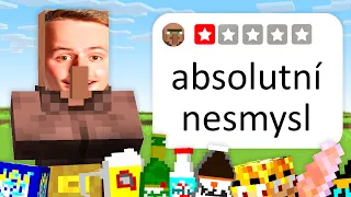 Otestoval jsem NEJHORŠÍ Minecraft mody