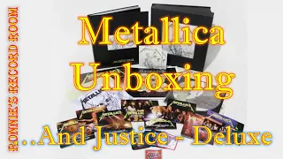 Metallica - ...And Justice For All (Remastered Deluxe Box Set) | Vinyl CD DVD Unboxing