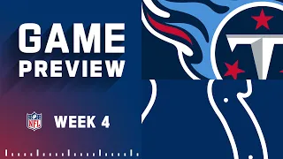 Tennessee Titans vs. Indianapolis Colts Week 4 Game Preview