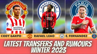 NEW CONFIRMED TRANSFERS AND RUMOURS😱 | Ft. Gakpo, Ronaldo, Leao...