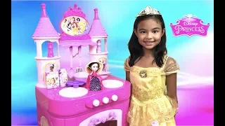 Disney Princess Belle Magical Kitchen Cupcake Surprise | Toys Academy