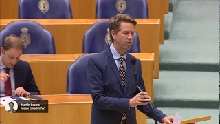 Opnieuw aanvaring Martin Bosma (PVV) - Kees Verhoeven (D66) 16-11-2017