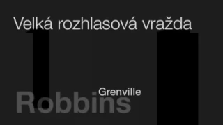 MLUVENÉ SLOVO   Robbins, Grenville   Velká rozhlasová vražda DETEKTIVKA