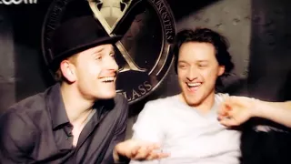Pass Out || Michael Fassbender & James McAvoy