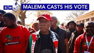 'I have a suspicion they want to extend the elections by a day' - EFF leader Julius Malema