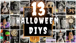 *NEW* DIY Dollar Tree HALLOWEEN Decor Ideas l Halloween Home Decor 2023 l Easy + Affordable Decor 🎃