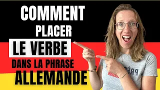 🇩🇪  Comment savoir où placer le verbe en allemand : l'ordre des mots dans la phrase allemande