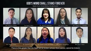 God's Word Shall Stand Forever | Baptist Music Virtual Ministry | Double Quintet