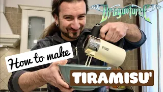 DragonForce: How to Make Tiramisu with Drummer Gee Anzalone