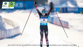 2021 Biathlon World Championship Slovenia Pokjuka Women 12,5Km Mass Start