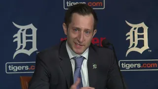 Full press conference: Tigers introduce GM Jeff Greenberg as Scott Harris expects 'true partnership'