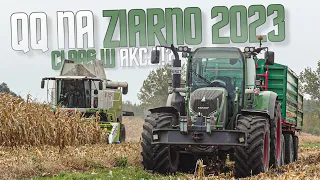 🌽🔥KOSZENIE KUKURYDZY NA ZIARNO 2023 Z UR.OSUCHOWSKI 💚 CLAAS LEXION 660 & FENDT 724 W AKCJI 😎🔥