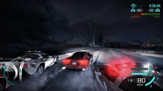 Need for Speed Carbon Police Chase Audi R8