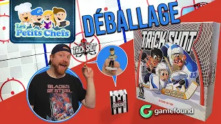 Le jeu de Hockey Trick Shot Second Edition Déballage (Unboxing) | Les Petits Chefs