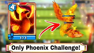 Let's Play With Only Phoenix Without Using Any Other Troop- Castle Crush🔥