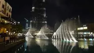Burj Khalifa Fountain Show, Dubai