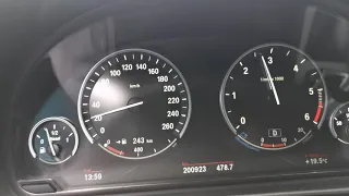 BMW 535d xdrive F11 0-100 km/h 313Ps acceleration Beschleunigung