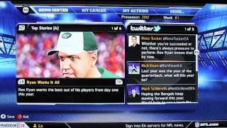 Madden NFL 13 @ E3: Demo How to start a Connected Career as Coach
