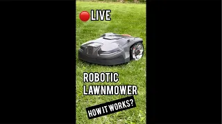 🔴 LIVE- Robotic Lawnmower in Action - Husqvarna 415X (Vertical Live)