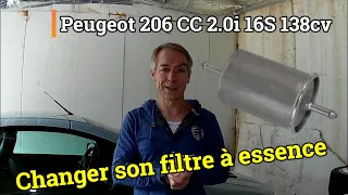 Tuto: changer facilement son filtre à carburant: Peugeot 206 2.0i 16s 138 cv