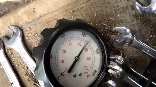 Multi Power Issue part 3, Relive valve pressure Test, Result 60bar! PASS